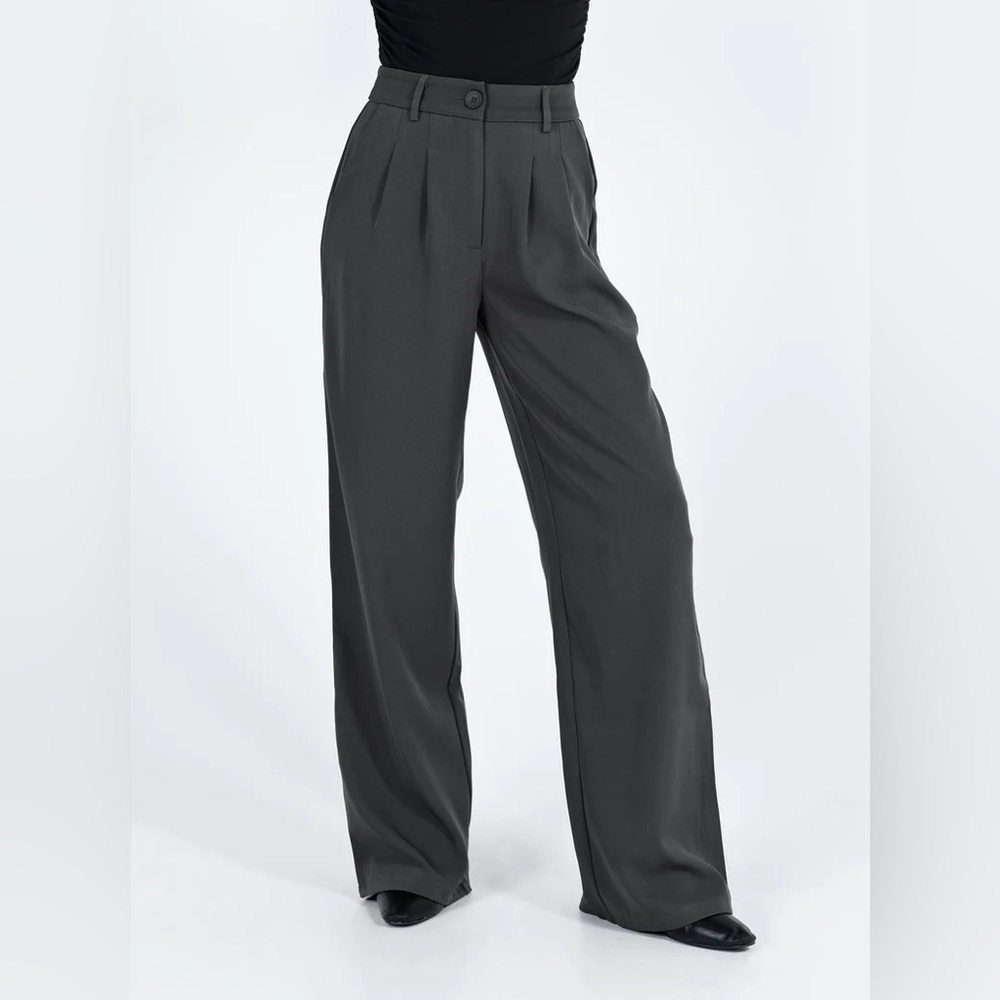 Princess Polly Archer Trouser Pant in Slate Gray